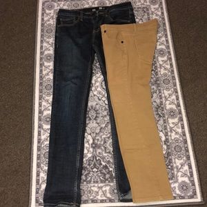 Two pair of rsq jeans